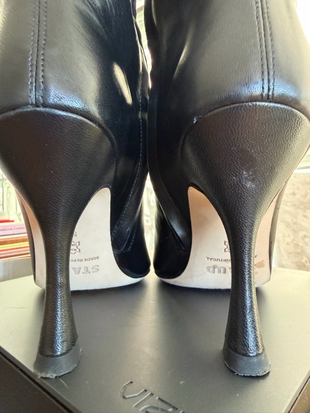 STAUD Black Cami Knee-High Boots - Picture 6 of 10